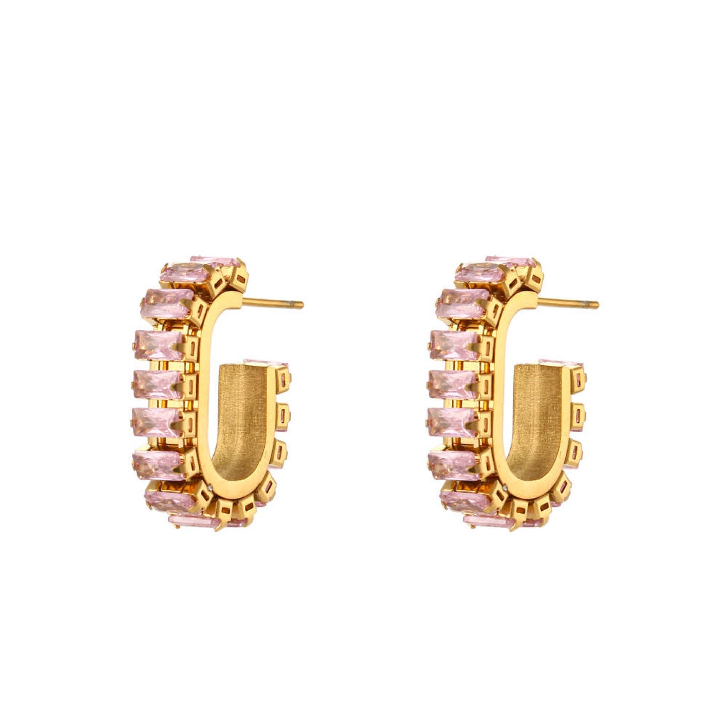 Bria Baguette Earring